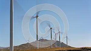 Wind power generators in Montenegro