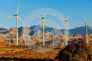 Wind Power, Palm Springs, California