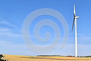 Wind power plant in Alibunar, Serbia