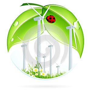 Wind Power Plant Icon