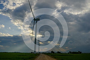 Wind power poles are made in Phan Rang Ninh Thuan Vietnam
