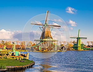 Wind Power in Rural Netherlands: Windmills
