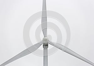 Wind Power Station Close Up