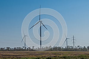 Wind power stations work