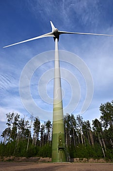 Wind Powered Turbine Generator