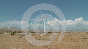 Wind Powered Turbines / Windmills - Time Lapse - - Clip 4