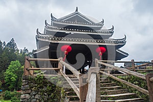 Wind and Rain Bridge of Dong Nationality