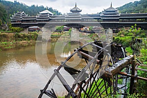 Wind and Rain Bridge of Dong Nationality