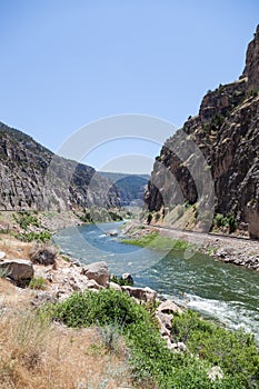 Wind River Canyon and Bighorn River