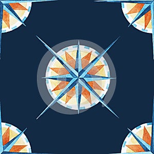 Wind rose pattern