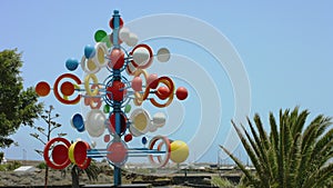 Wind sculpture, Lanzarote