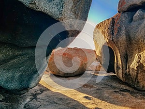 Wind and Sea Erosion on Remarkable Rocks