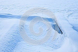 Wind snow pattern background