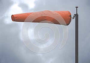 Wind Sock At An Airport