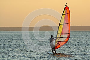 Wind surfer