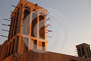 Wind tower at the House of Sheikh Saeed Al Maktou in Dubai