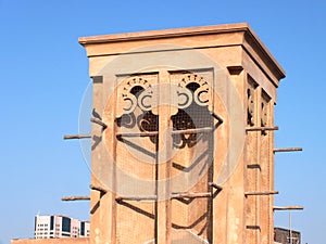 Wind tower in Old Dubai