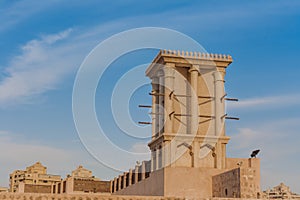 Wind tower in Sharjah