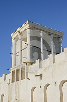 A Wind Tower in Sharjah`s Heritage Area
