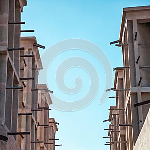 Wind towers in Dubai