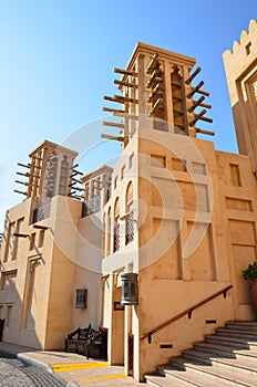 Wind Towers in Dubai, UAE