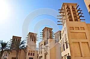 Wind Towers in Dubai, UAE