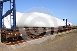 Wind turbine blade photo