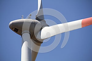 Wind turbine detail- back