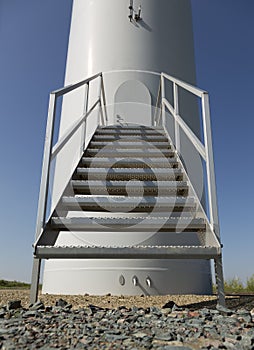 Wind turbine door