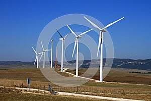 Wind turbine farm