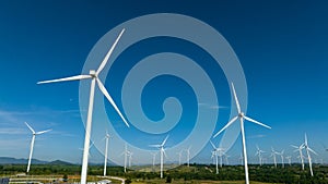 Wind Turbine Farm, Sustainable Energy