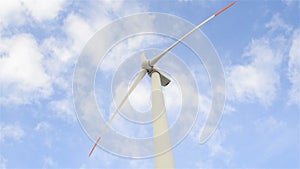 Wind turbine generating