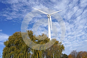 Wind turbine for generating electricity