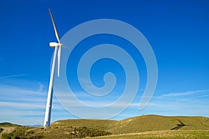 Wind turbine generator for susainable electricity production