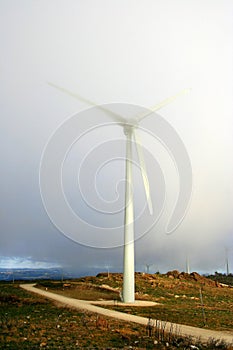 Wind Turbine in the Myst photo