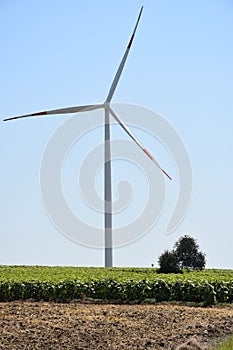 Wind turbine power