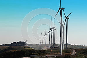 Wind Turbine producing alternative energy