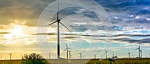 Wind Turbine in Northwest Indiana photo