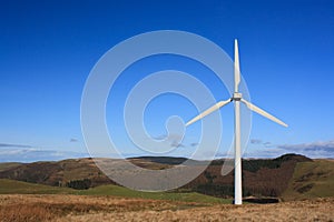 Wind turbine in Wales