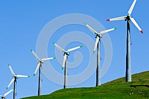 Wind turbines