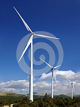 Wind turbines