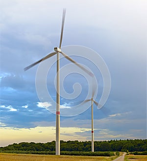 Wind turbines