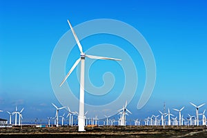 Wind turbines photo