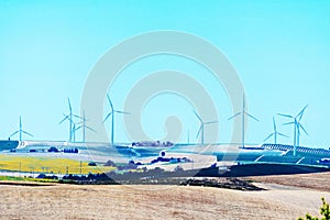 wind turbines