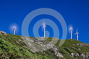 Wind turbines