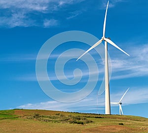 Wind Turbines in Andalusia, Spain