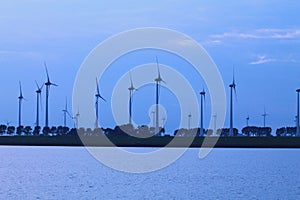 Wind turbines in the Baltic Sea