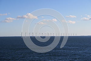 Wind turbines in the Baltic Sea