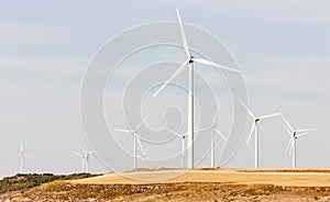 wind turbines, Castile and Leon, Spain