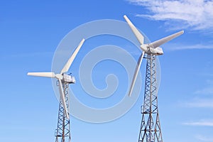 Wind turbines for clean energy